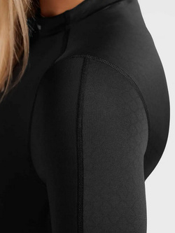 Koszulka termoaktywna damska z długim rękawem Redline Venus Zero Wind x Outlast czarne