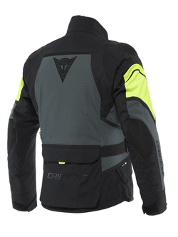 Kurtka motocyklowa tekstylna Dainese Carve Master 3 Gore-Tex czarno-fluo zółta