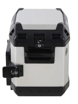 Kufer Hepco&Becker Xplorer 40 srebrny - kufer boczny prawy [pojemność: 40 L]