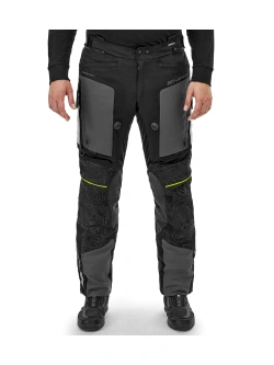 Spodnie motocyklowe tekstylne Shima Tracker czarno-szare