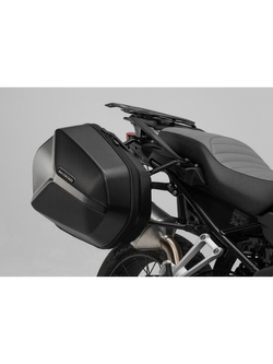 Zestaw: kufry boczne + stelaże EVO ABS Aero System Sw-Motech do Honda CBR 1100 XX (01-07) [pojemność: 2 x 25 L]