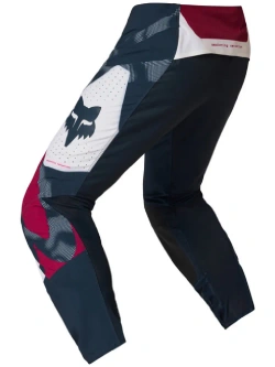 Spodnie cross Fox Flexair Tactile niebiesko-biało-czerwone