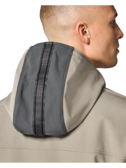 Softshell motocyklowy REV’IT! Boson brązowo-szary