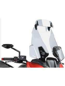 Regulowany deflektor PUIG do szyb i owiewek 25x10 cm lekko przyciemniany