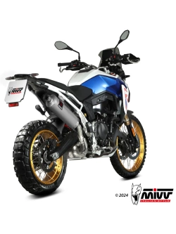 Tłumik motocyklowy MIVV Slip-On (Dakar) BMW F900 GS (24-) stal nierdzewna