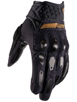 Rękawice motocyklowe Leatt Subzero 5.5 Short Stealth czarno-szare