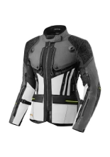 Kurtka motocyklowa damska tekstylna Shima Tracker szara