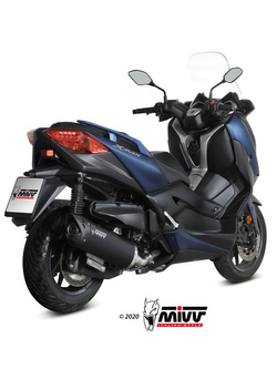 Tłumik motocyklowy Slip-On (Mover) MIVV do Yamaha X-Max 400 (17-20) czarny