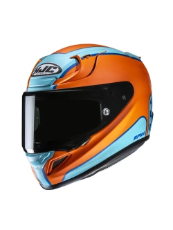 Kask integralny HJC RPHA 12 Respon pomarańczowo-niebieski