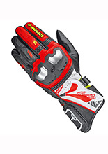 Rękawice motocyklowe Held Akira RR czarno-biało-czerwone