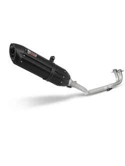 Pełny układ wydechowy (Suono) MIVV do Yamaha T-Max 500 (01-07) czarny
