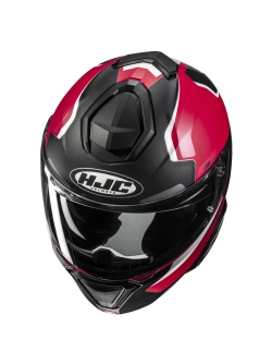 Kask szczękowy HJC i91 Felio czarno-czerwony