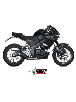 Pełny układ wydechowy (GP Pro) MIVV do Yamaha MT-125 (20-) / YZF-R125 (19-) czarny