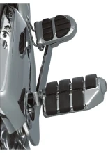 Nakładka na pedał hamulca Kuryakyn ISO Honda GL 1500 Goldwing (88-00) srebrno-czarna