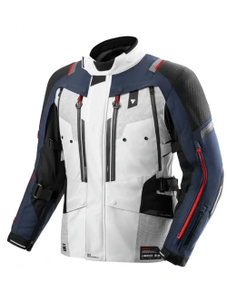 Kurtka motocyklowa tekstylna Shima Hero 3.0 G2 szaro-niebieska