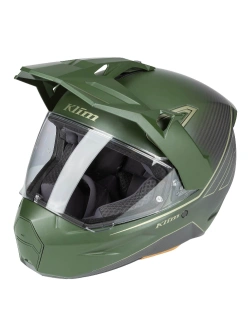 Kask adventure Klim X1 Alpha zielony matowy