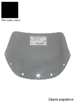 Szyba motocyklowa MRA Oryginalna "O" Kawasaki Z 1000 R [-16][czarna]