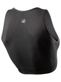 Koszulka termoaktywna na ramiączkach SIXS 4-Season damska czarna