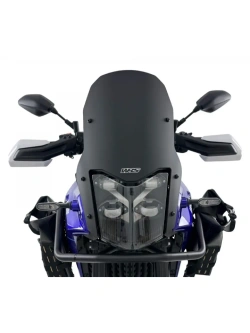 Szyba motocyklowa WRS Enduro Yamaha Tenere 700/ Rally (25-) czarna matowa