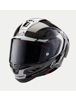 Kask integralny Alpinestars Supertech R10 Element czarno-srebrny