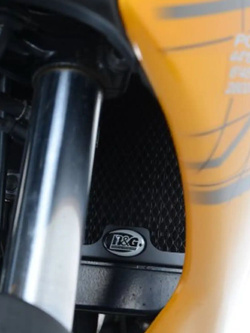 Osłona chłodnicy R&G aluminiowa do Honda XL700V Transalp (08-) czarna