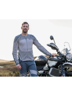 Koszula z ochraniaczami Knox Urbane Pro Move niebiesko-szara