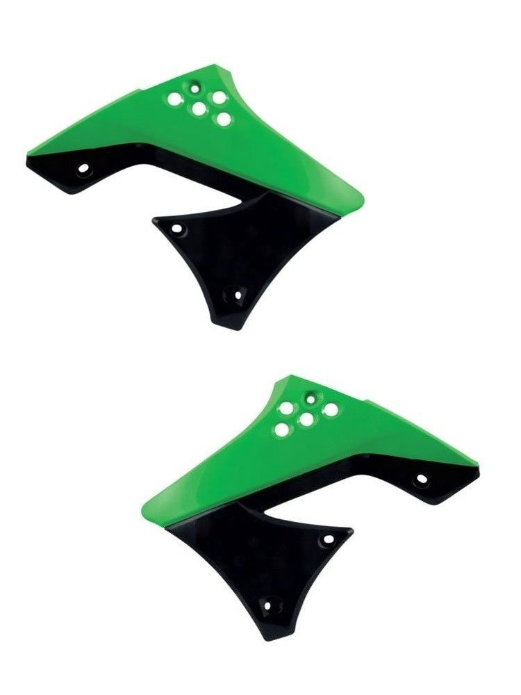 Owiewki od baku Acerbis Kawasaki KX 250 F (09-12) czarno-zielone
