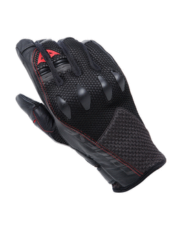 Rękawice motocyklowe Dainese Karakum Ergo-Tek Magic Connection czarne
