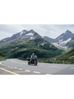 Kurtka motocyklowa tekstylna Klim Latitude szaro-fluo żółta