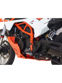 Płyta pod silnik AXP Racing Adventure KTM Adventure R 390 ABS/ 390 Enduro R (25-) pomarańczowa