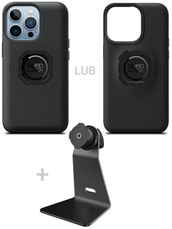 Zestaw na biurko: etui na telefon iPhone 13 Pro + uchwyt Quad Lock