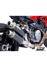 Podwójny tłumik SC-Project Twin GP Carbon (Slip on) - Ducati Monster 1200 R [16]