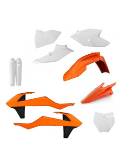 Pełny zestaw plastików Acerbis KTM modele SX/ SX-F pomarańczowo-biały