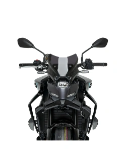 Przednie spoilery Puig Yamaha MT-09/SP/Y-AMT (24-) czarne matowe