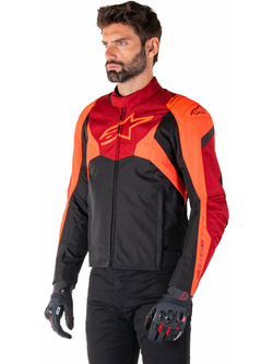 Kurtka motocyklowa tekstylna Alpinestars T-Jaws V4 czarno-czerwona