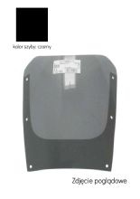 Szyba motocyklowa MRA oryginalny kształt "O" Kawasaki GPX 600 R (wszystkie roczniki) czarna