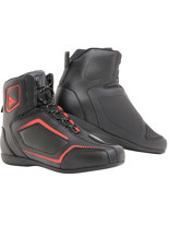 black/black/fluo-red