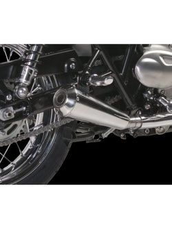 Tłumik motocyklowy IXIL OVC11SS Ironhead Conical Triumph Bonneville/ T100 (07-16) na lewą stronę