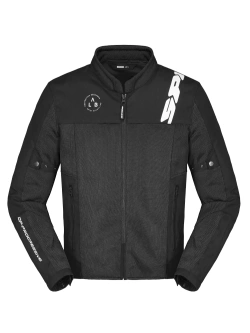 Kurtka motocyklowa tekstylna Spidi Corsa Net Windout czarno-biała