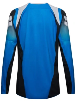 Bluza enduro Fox 180 Frame czarno-biało-niebieska