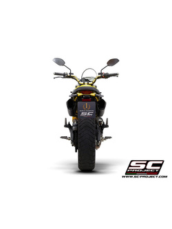 Komplet dwóch tłumików SC-Project MRT Carbon (Slip on) - Ducati Scrambler 1100 [18-19]