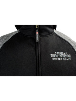 Bluza z kapturem John Doe czarno-szara