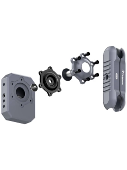 Uchwyt na telefon Outplorer P100-B regulowany z poduszką antywstrząsową [mocowany na lusterko]