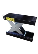 Centralny podnośnik motocyklowy mechaniczny Bike Lift MCL-20 czarno-srebrny [maks. udźwig: 500 kg]