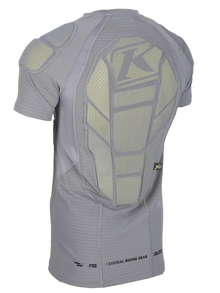 Koszulka z ochraniaczami Klim Tactical SS szara