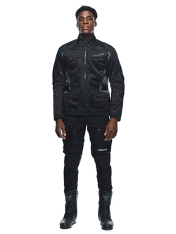 Kurtka motocyklowa tekstylna Dainese Desert Tex czarno-szara