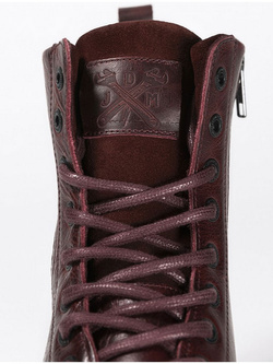 Buty motocyklowe damskie John Doe Sixty bordowe