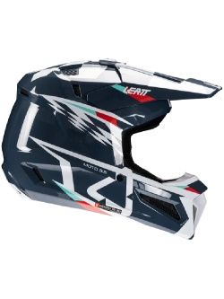 Kask enduro Leatt Moto 2.5 V25 niebiesko-biały