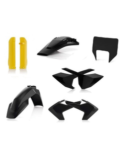Pełny zestaw plastików Acerbis Husqvarna FE/ TE [17-19] czarny-fluo