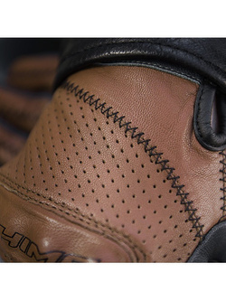 Rękawice motocyklowe Shima Caliber brązowe